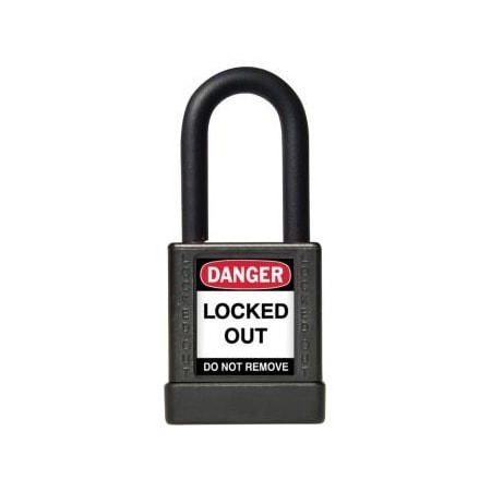 Accuform BRASS BODY PADLOCKS BODY HEIGHT 1 KDL450BK KDL450BK